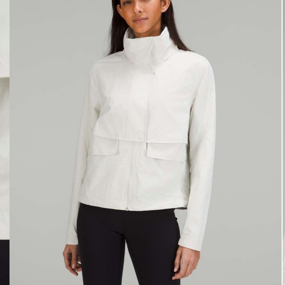 NEW Lululemon always effortless jacket bone size 2